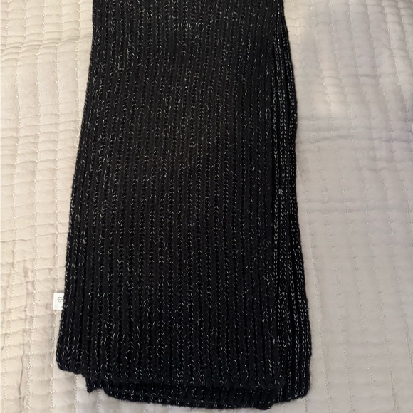 Mixit Black and Silver Scarf, Hat & Knit Gloves Set - Picture 4 of 4